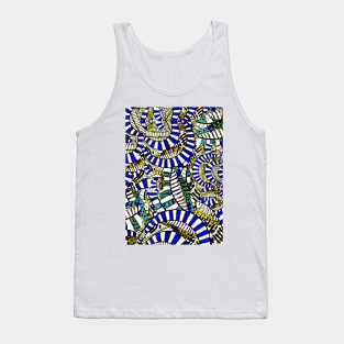The Afterlife - Vivid Blue Tank Top